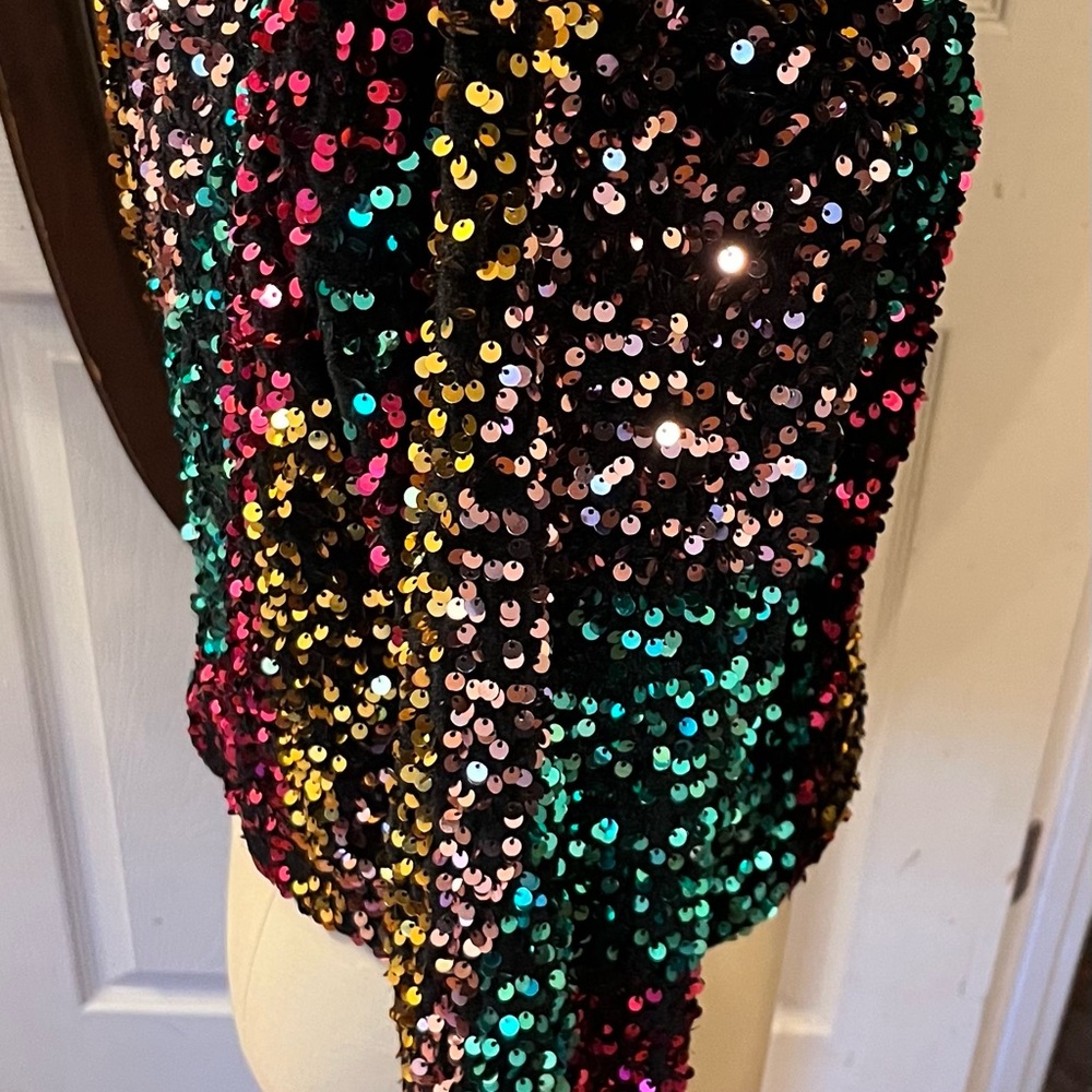 Multicolor Sequin Top - Picture 9 of 15